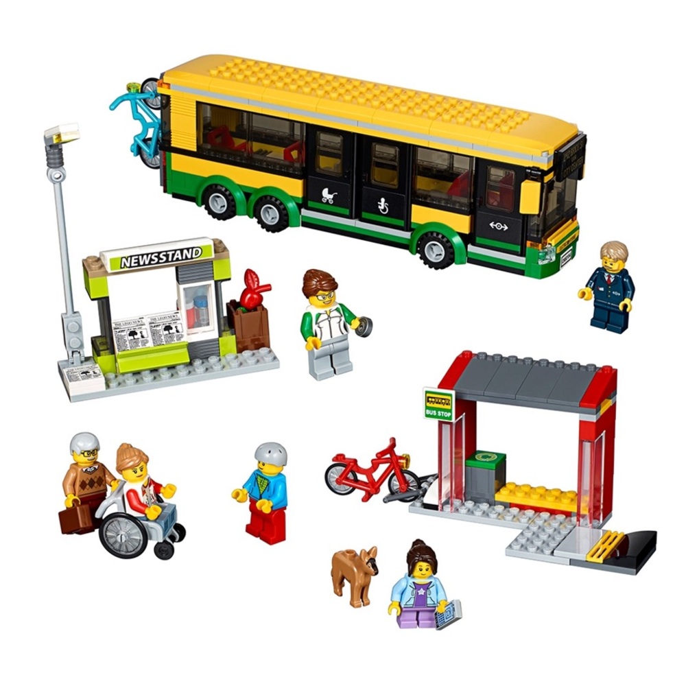 Retired LEGO City “Bus Station”